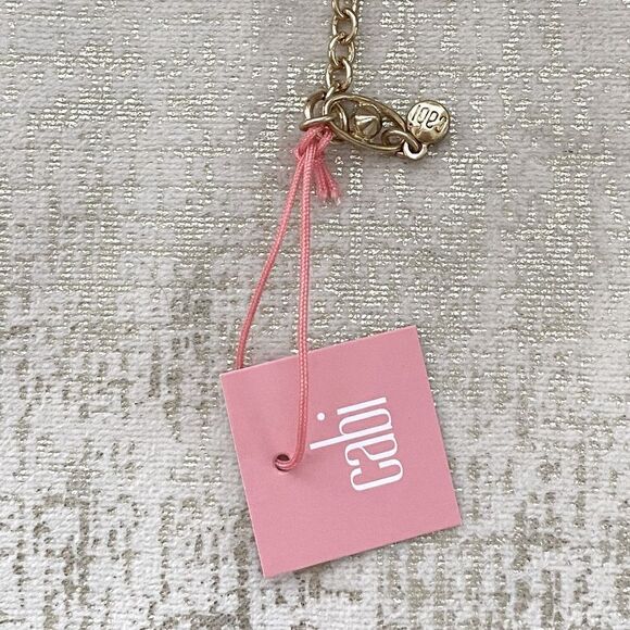 Cabi Diary Gold Tone Locket Necklace NWT - Picture 7 of 10